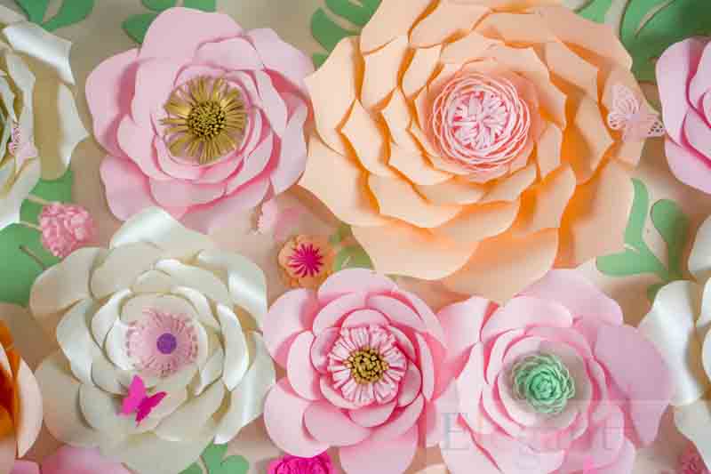 Wedding Flower Backdrop Giant Flower Decoration